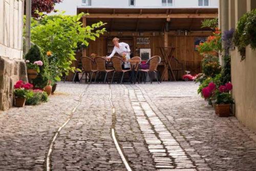 Hotel Pension St Nikolai Quedlinburg Ngoại thất bức ảnh